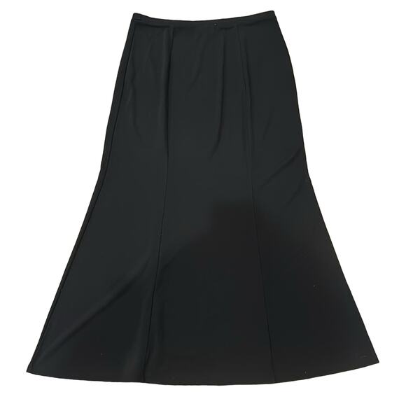 LOFT Women's Pull On Maxi Skirt Black Size M - Picture 2 of 7